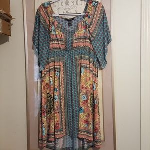 Flutter sleeve dress/tunic